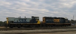 CSX 1185 & 6353 work the yard